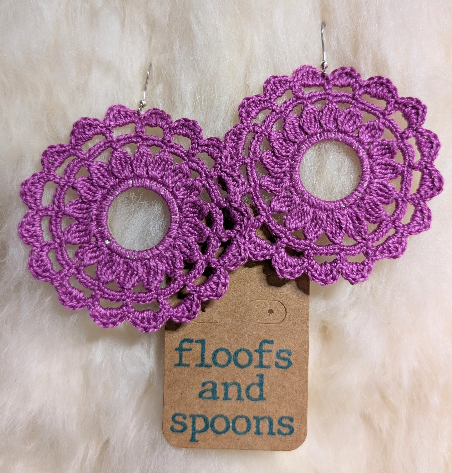 Bright purple flower wheels (XXL)
