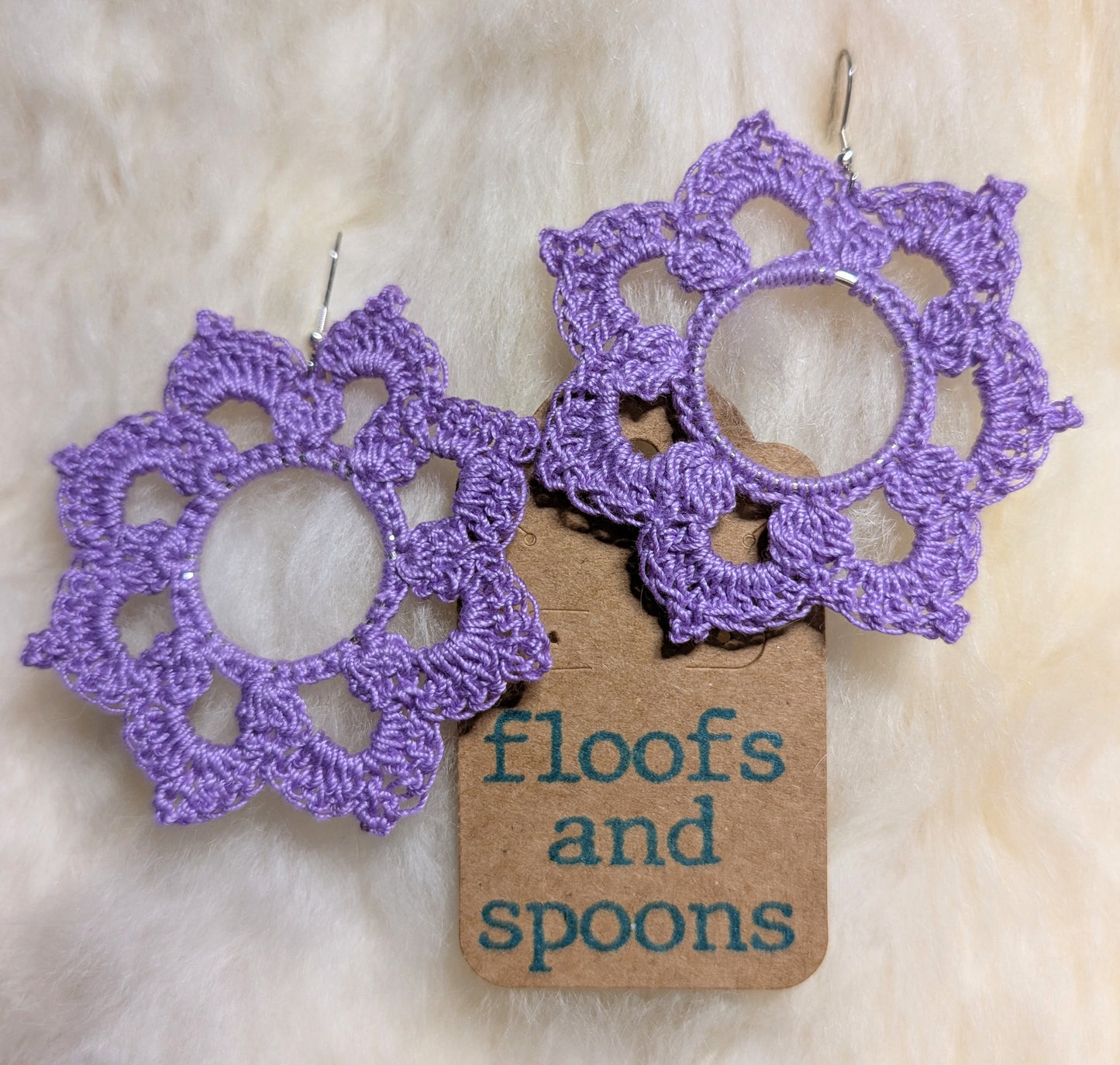 Light purple star flowers (XXL)