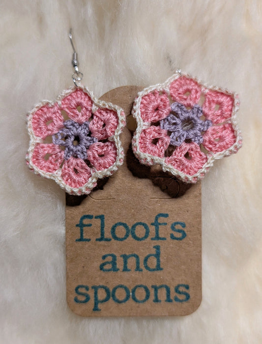 Lavender, light pink, white African violets (s)