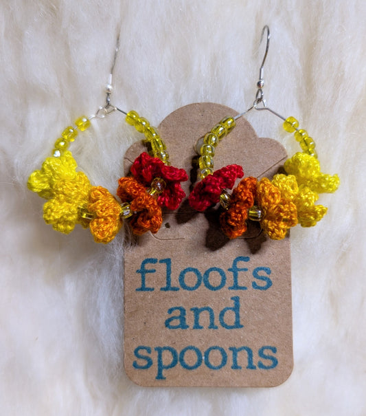 Sunny flowers and beads (m)