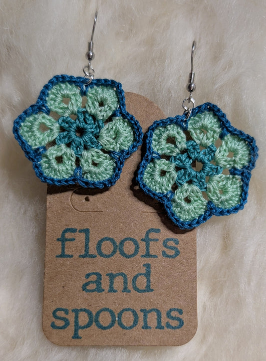 Sage, mint, dark teal African violet (s)