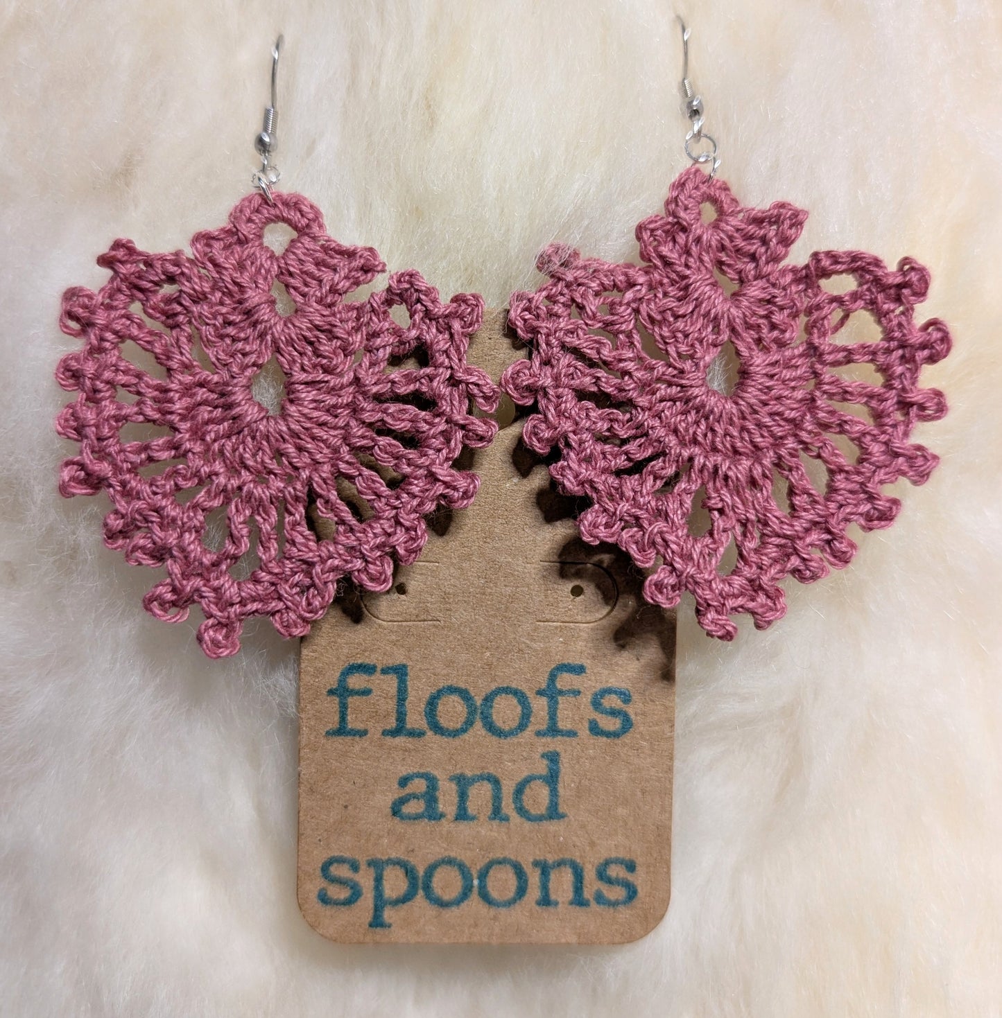 Dusty rose drops (L)