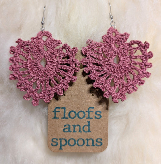 Dusty rose drops (L)